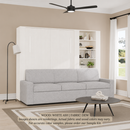 Wall Bed with Extended Sofa