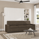 Wall Bed with Extended Sofa