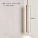 GobekUsa Elegant Wabi Sabi Travertine Pendant Lamp for Dining Desk & Kitchen Island