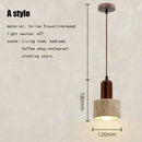 GobekUsa Elegant Wabi Sabi Travertine Pendant Lamp for Dining Desk & Kitchen Island