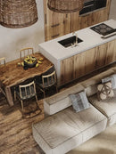 GobekUsa Handmade Rattan Seaside Resort Pendant Lamp - Wabi Sabi Living Style