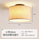 GobekUsa Cream Wabi-sabi Chandelier Lamp Retro Japanese-style Bedroom Decor Lighting