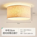 GobekUsa Cream Wabi-sabi Chandelier Lamp Retro Japanese-style Bedroom Decor Lighting