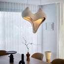 GobekUsa Gypsum Conch Pendant Lamp, Wabi Sabi Style for Living Room, Bedroom, and Staircase