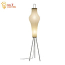 GobekUsa Wabi-sabi Tripod Floor Lamp - Noguchi Inspired Art Decor for Living Room