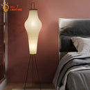 GobekUsa Wabi-sabi Tripod Floor Lamp - Noguchi Inspired Art Decor for Living Room