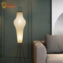 GobekUsa Wabi-sabi Tripod Floor Lamp - Noguchi Inspired Art Decor for Living Room