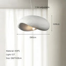 GobekUsa Cream Style LED Chandelier - Nordic Minimalist Wabi Sabi Pendant Light