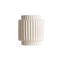 GobekUsa Cream White Resin LED Wall Lamp for Bedroom, Study, Living Room - Wabi-sabi Decor