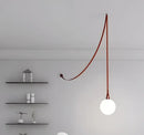 GobekUsa Duplex Wabi Sabi Designer Villa Belt Living Room Chandelier Nordic Ceiling Light