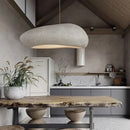GobekUsa Handmade Polystyrene Indoor Pendant Lamp - Dinning Island Coffee Shop Bar Rock Wabi Sabi