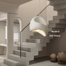 Wabi Sabi Irregular White Pendant Light, E27