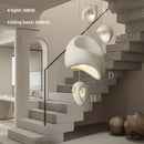 Wabi Sabi Irregular White Pendant Light, E27