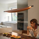 GobekUsa LED Wabi Sabi Chandelier: Modern Japanese Dining Table Pendant Light for Home, Office, and Bar