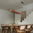 GobekUsa LED Wabi Sabi Chandelier: Modern Japanese Dining Table Pendant Light for Home, Office, and Bar