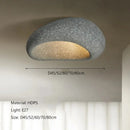 GobekUsa Cream Ceiling Chandelier Nordic Minimalist Wabi Sabi Style Bedroom Coffee Room Lights Fixtures