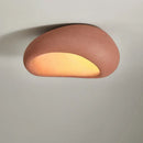 GobekUsa Cream Ceiling Chandelier Nordic Minimalist Wabi Sabi Style Bedroom Coffee Room Lights Fixtures