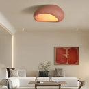 GobekUsa Cream Ceiling Chandelier Nordic Minimalist Wabi Sabi Style Bedroom Coffee Room Lights Fixtures