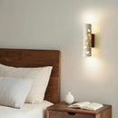 GobekUsa LED Wall Lights for Dining Room Stair Bedroom Stone Terrazzo Wood - Wabi Sabi Aesthetic