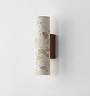 GobekUsa LED Wall Lights for Dining Room Stair Bedroom Stone Terrazzo Wood - Wabi Sabi Aesthetic