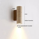 GobekUsa LED Wall Lights for Dining Room Stair Bedroom Stone Terrazzo Wood - Wabi Sabi Aesthetic
