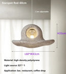 GobekUsa Island LED Chandelier for Coffee Shop, Bar, Bedroom - Wabi Sabi Personality Indoor Decor
