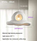 GobekUsa Island LED Chandelier for Coffee Shop, Bar, Bedroom - Wabi Sabi Personality Indoor Decor