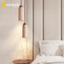 Wabi-Sabi Yellow Stone Cave Pendant Light