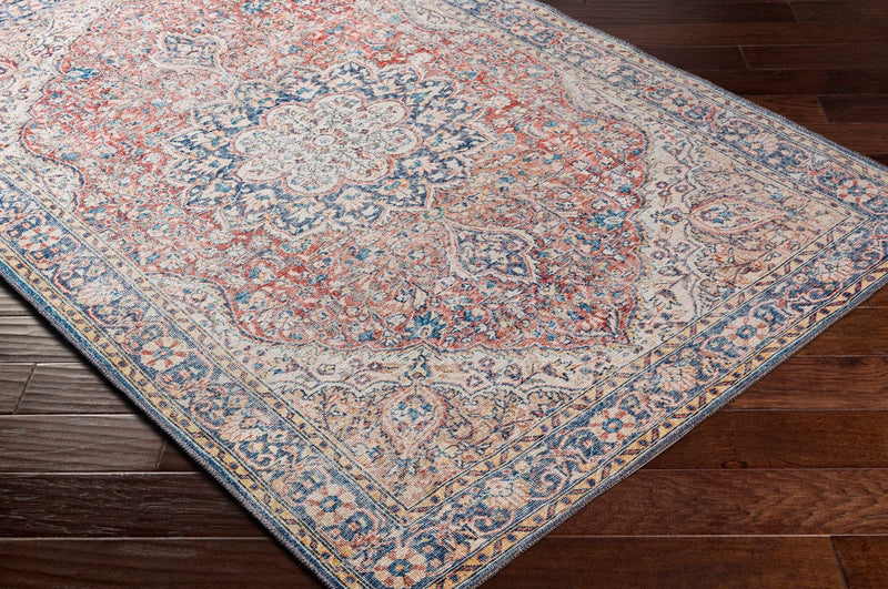 Wacousta Red&Blue Washable Rug - Promo