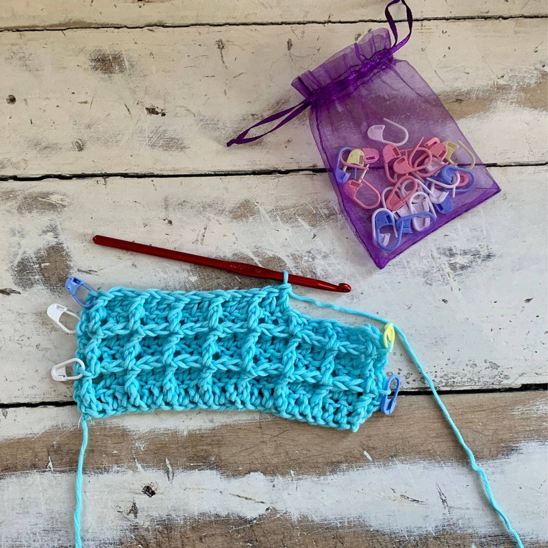 Waffle Stitch Washcloth Pattern