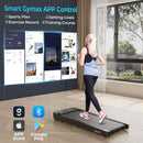 Walking Pad with 300 lbs Weight Capacity and Remote Control for Home-Black