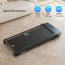 Walking Pad with 300 lbs Weight Capacity and Remote Control for Home-Black by LJGDeals