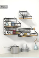 GobekUsa Wall Mounted Storage Shelves and Baskets