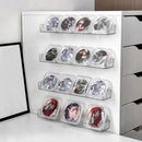 GobekUsa Wall Mounted Transparent Storage Rack for Figures