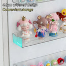 GobekUsa Wall Mounted Transparent Storage Rack for Figures
