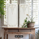 Large Ornate Wooden Wall Panels, Set of 2 by Decor Steals