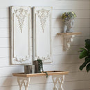 Large Ornate Wooden Wall Panels, Set of 2 by Decor Steals