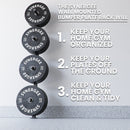 Synergee Weight Plate Wall Storage Rack