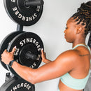 Synergee Weight Plate Wall Storage Rack