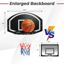 Wall Mounted Basketball Set for Kids Teens Adults by LJGDeals