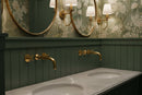 Wall Mounted Faucet - Unlacquered Bathroom Faucet With Rough in Valve