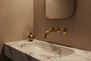 Unlacquered Brass Bathroom Faucet With Rough in Valve
