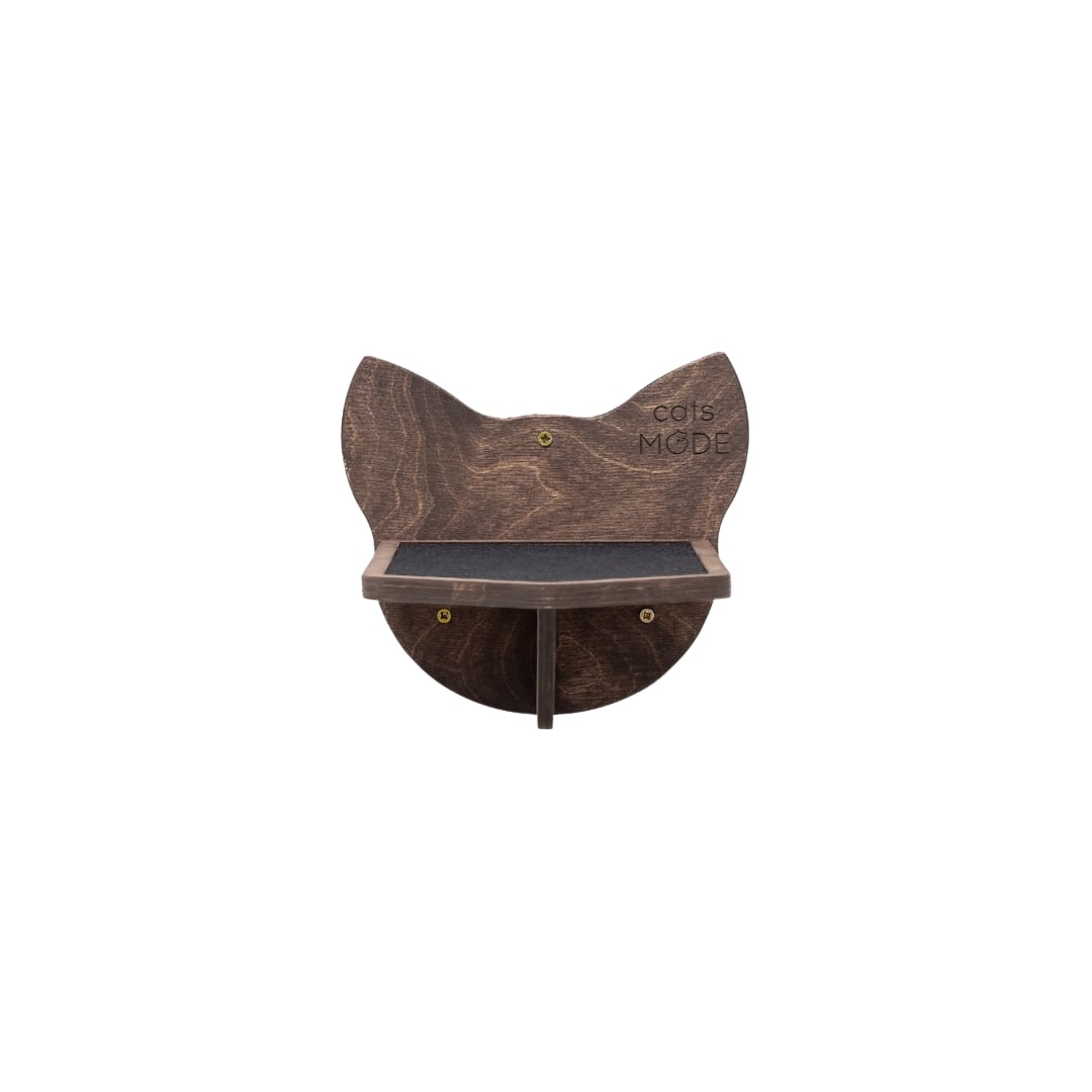 Wooden Cat Step – Dark Walnut, photo 2 of 4