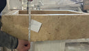 Wall Mount Beige Travertine Bathroom Sink 20x30x8 Handcrafted