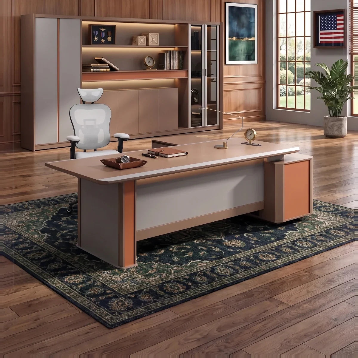 Walsh · Modern L-Shaped Executive Desk, photo 2 of 8