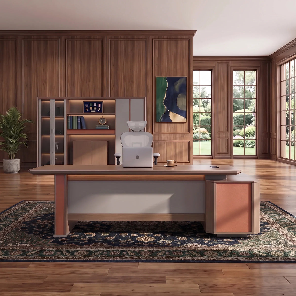 Walsh · Modern L-Shaped Executive Desk, photo 4 of 8