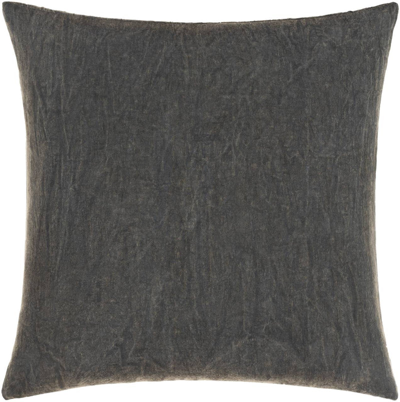 Grobraming Medium Gray Pillow Cover