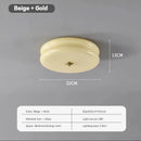 GobekUsa Double Layer Glass LED Ceiling Lights for Home Decor and Lighting Fixtures