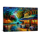 Warm Paris Nights Canvas