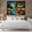 Warm Paris Nights Canvas